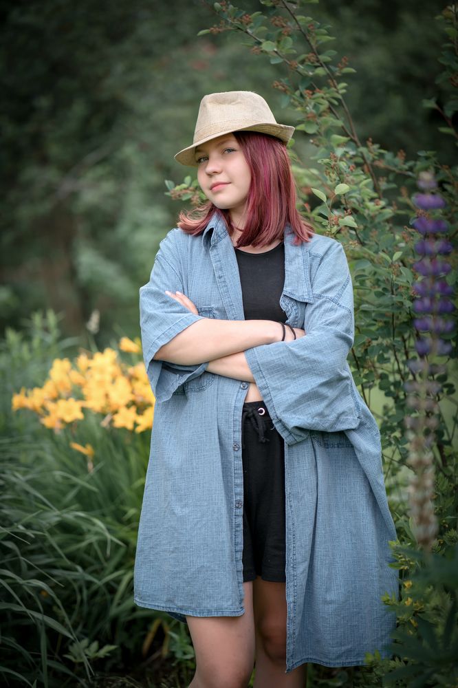 портрет девушки, woman's portrait