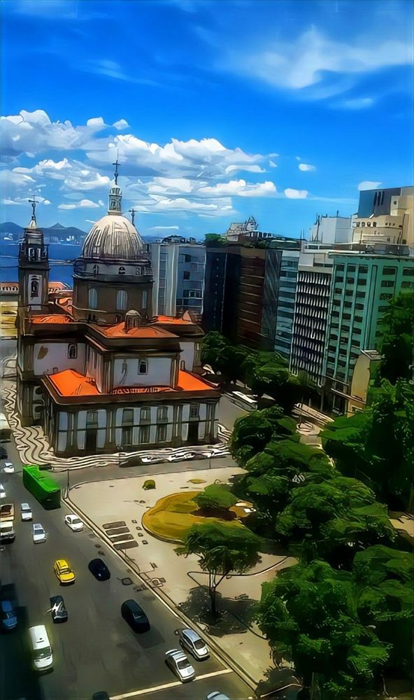 Candelária church in Rio de Janeiro