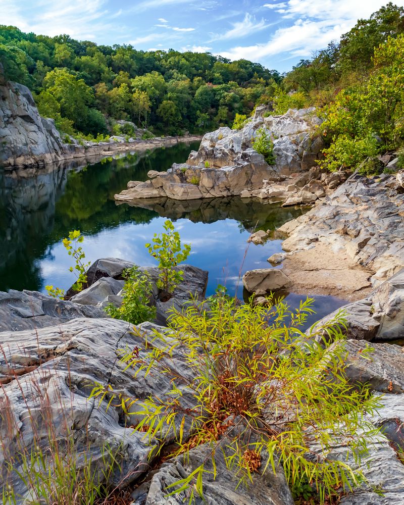 Potomac river at Billy Goat trail