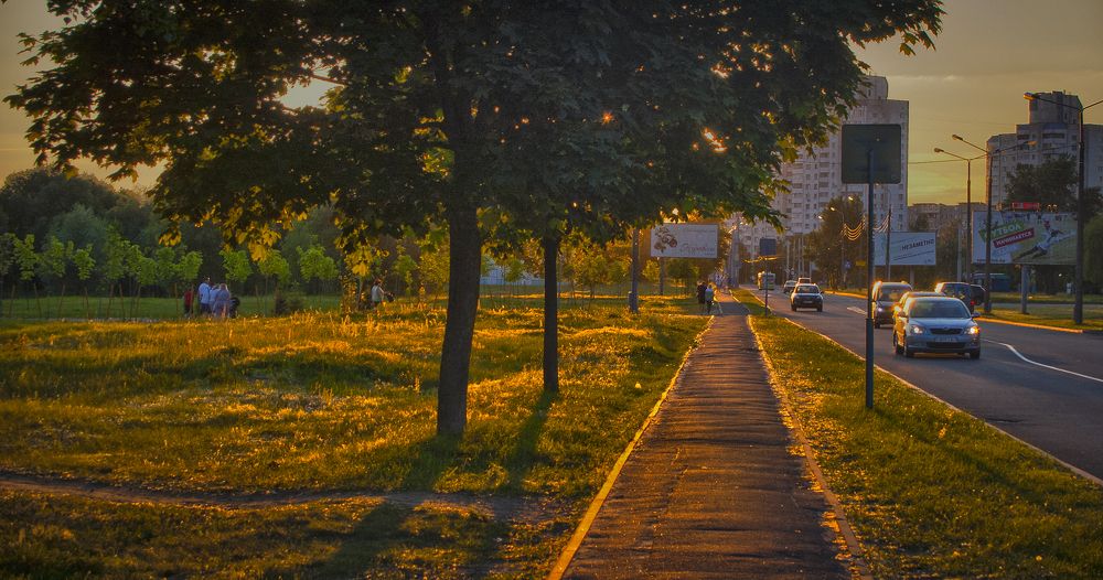 Однажды вечером в Гомеле.