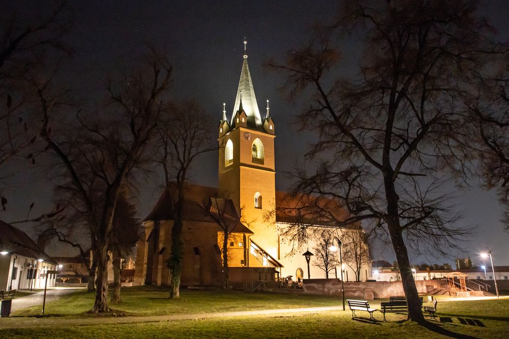 Castle church from Targu Mures- Romania