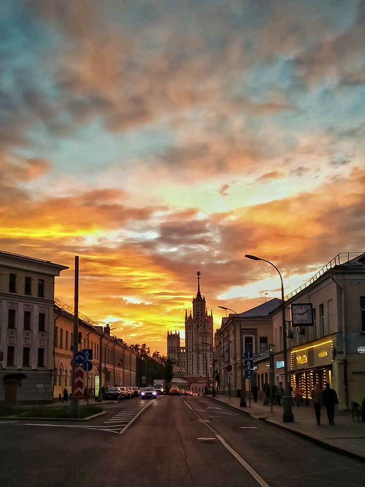 When the sun goes down.