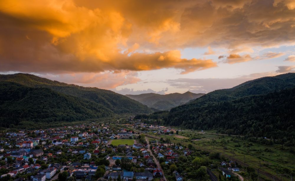 Закат над Сколе