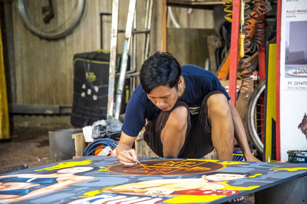Street painter