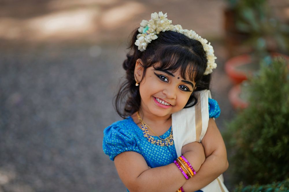 Joy of traditional festival