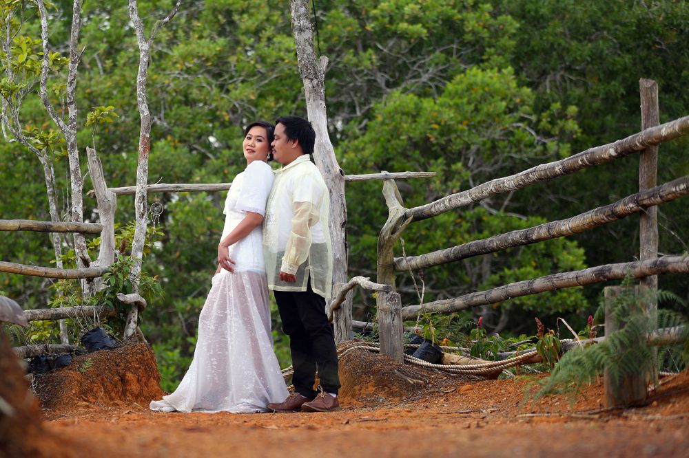 Wedding on Green Environment