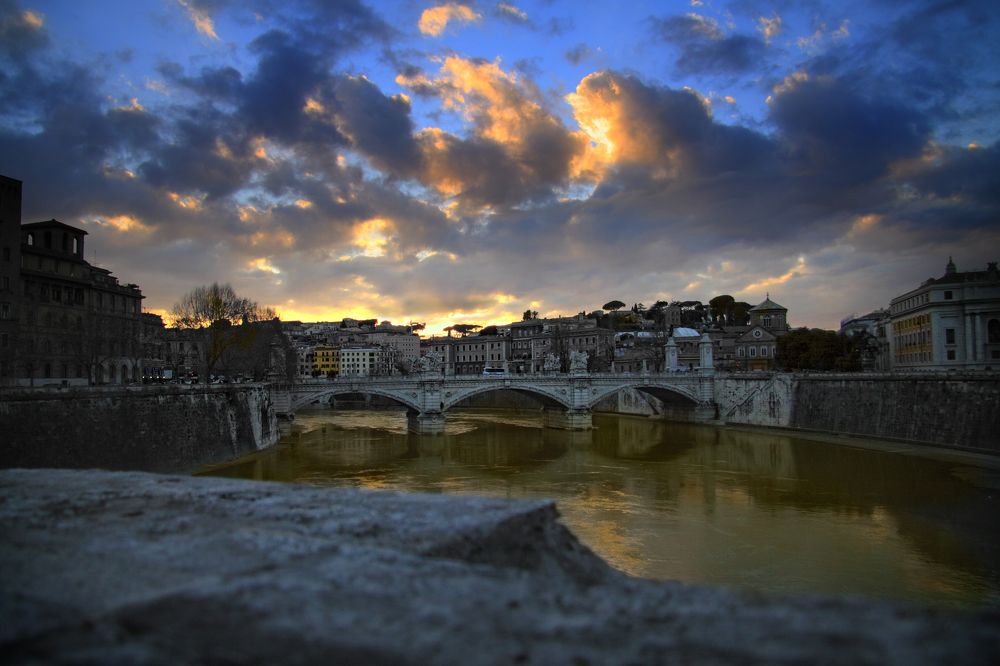 Закат перед новым рассветом. Вечный город. Рим.