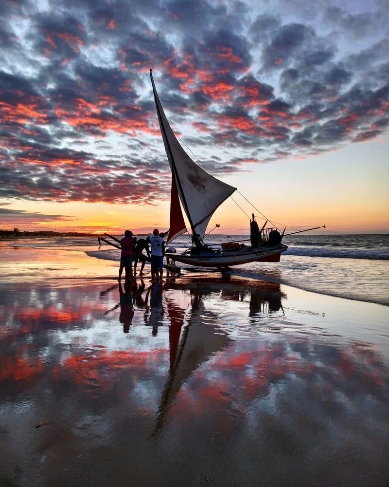 A volta dos Jangadeiros