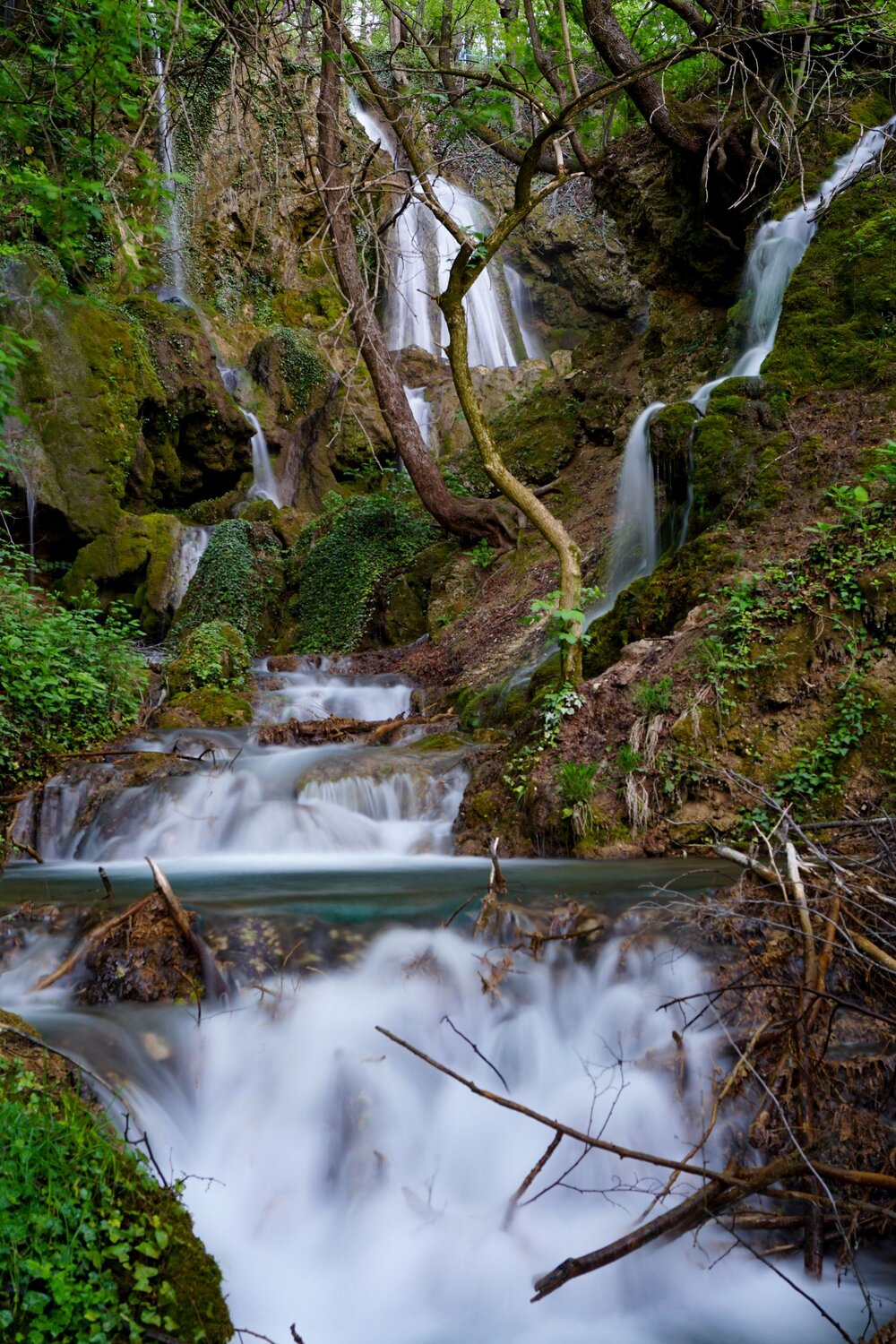 Beautiful Bachkovo waterfalls
