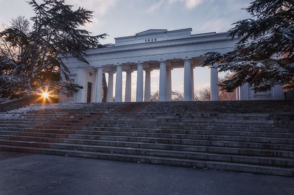 Вечерний луч, подарок зимы...