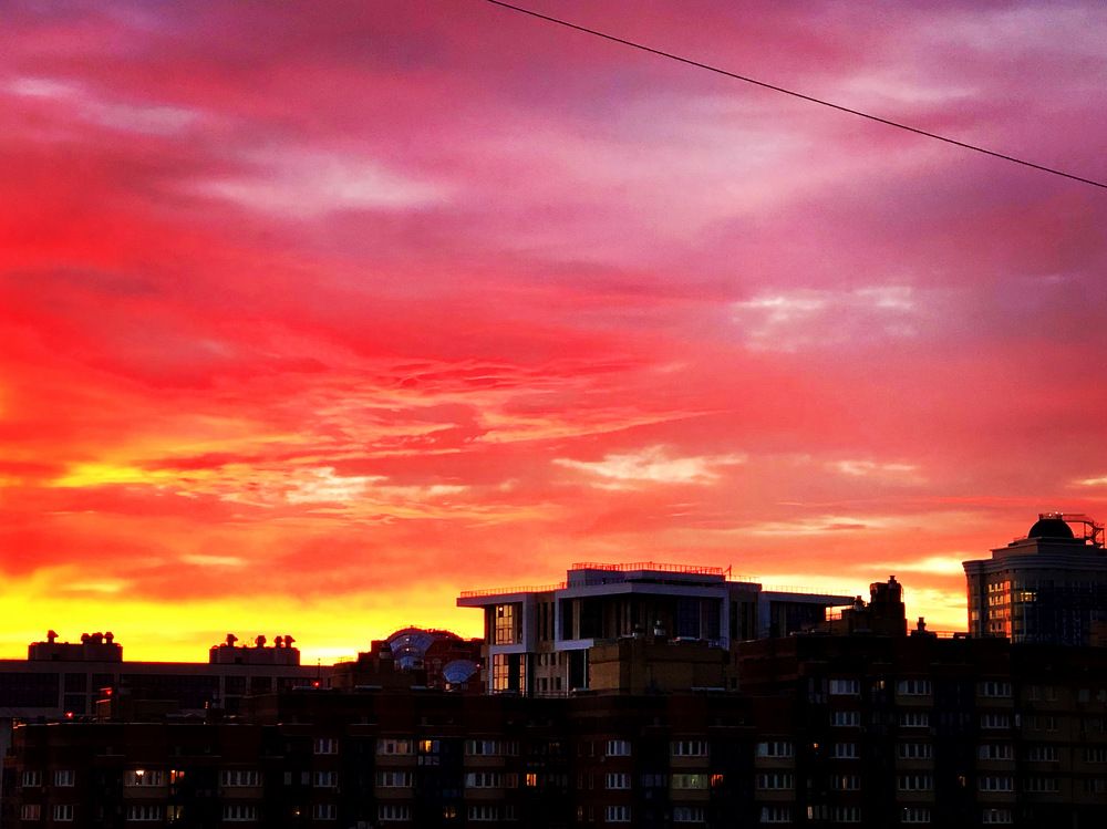 Московские закаты