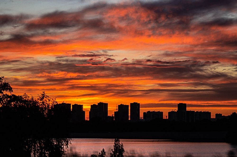 Вечерний Новосибирск