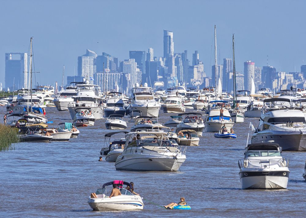Escapando del calor de la ciudad