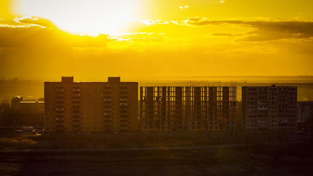 Степь и город