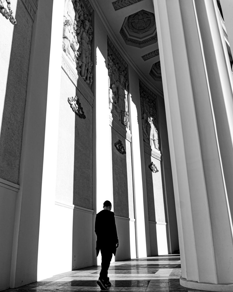 Shadows of Soviet architecture