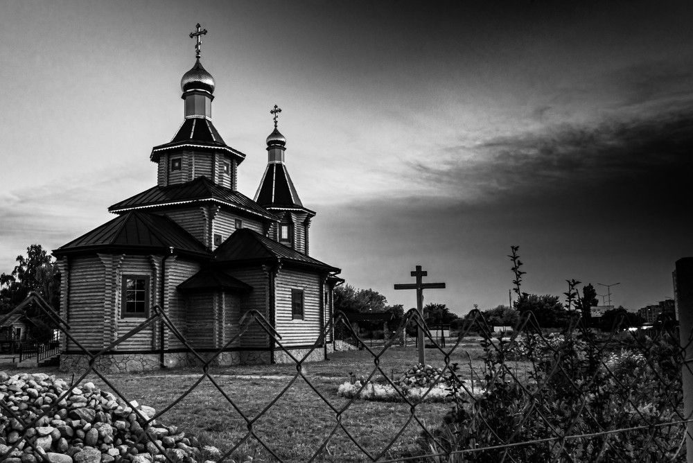 деревянный храм