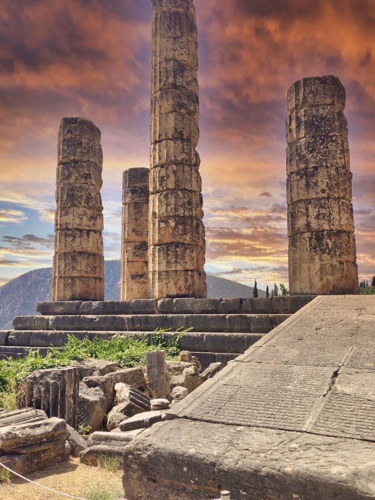 Apollo's Temple, Delphi, Greece