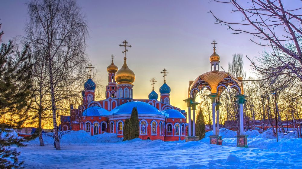 Воскресенская церковь, город Самара