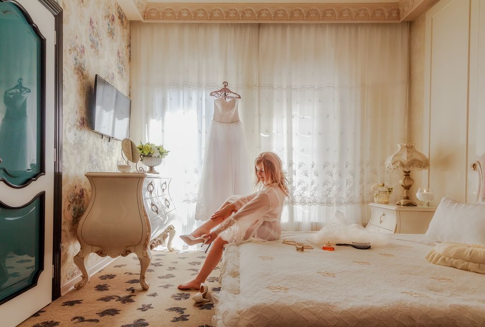 Утро невесты.