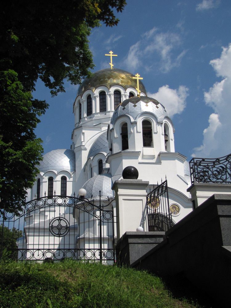 Kamianets-Podilskyi. Alexandr Newsky church.