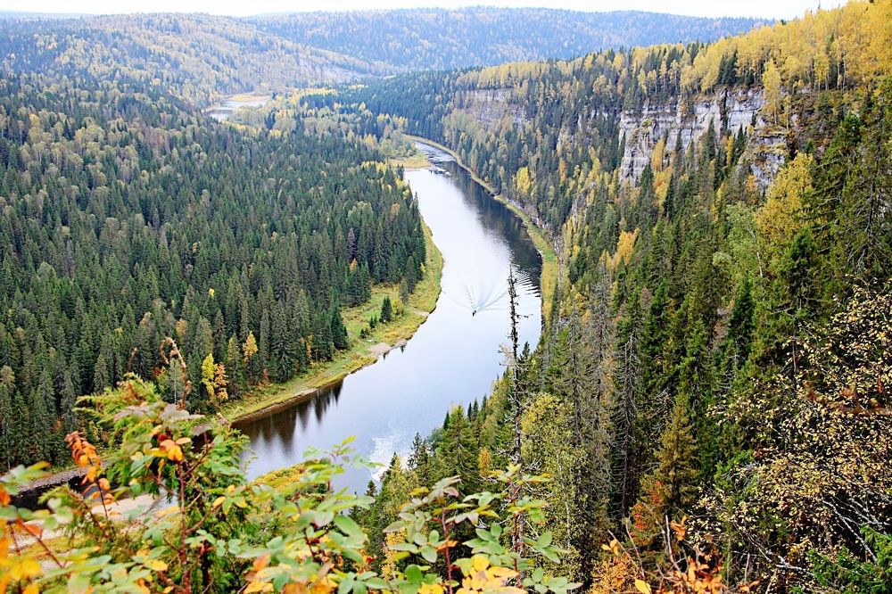 река Усьва.