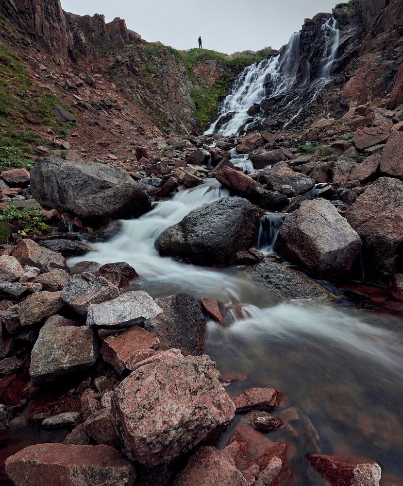 Водопад Батарейский