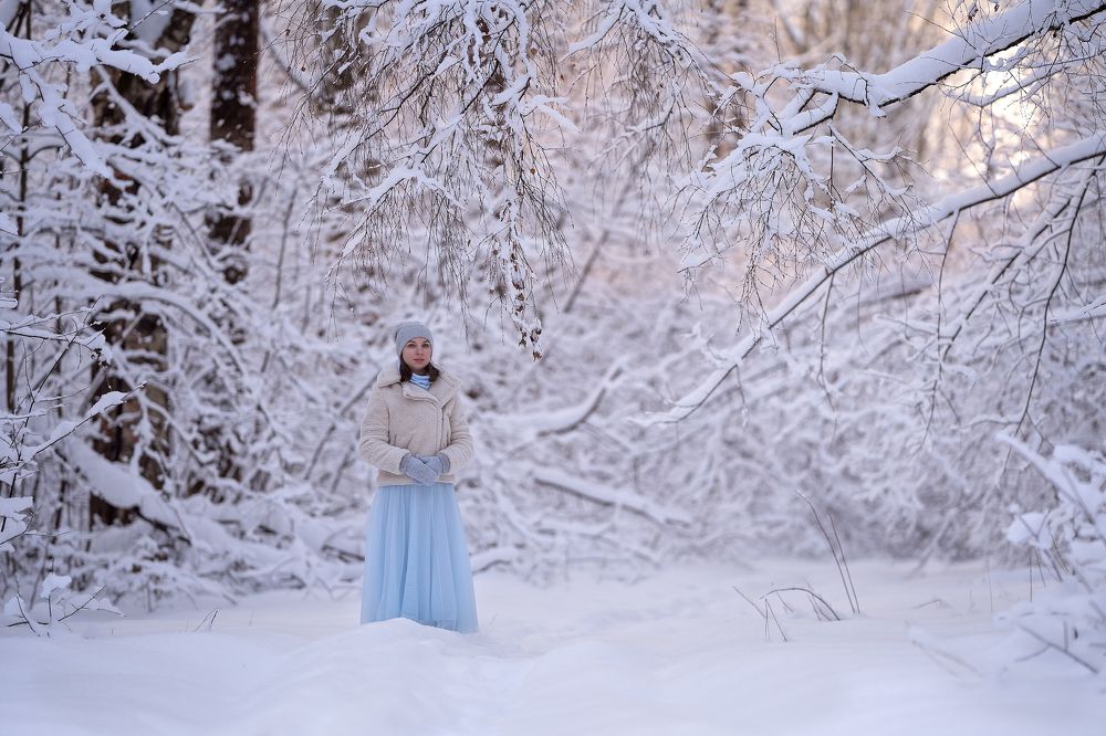 Прогулка в зимнем лесу