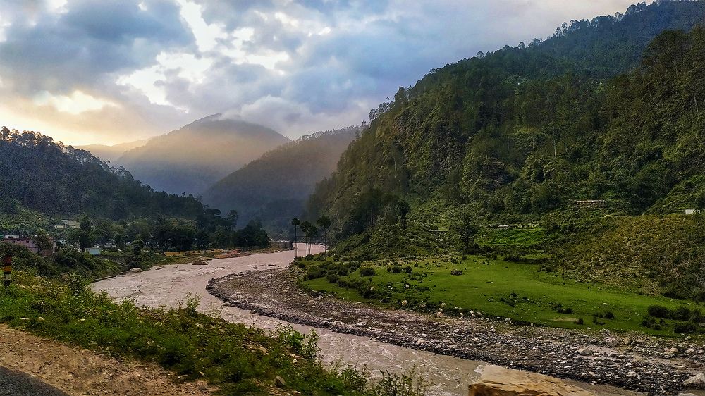Netala _Ganga river (known as Bhagirathi)