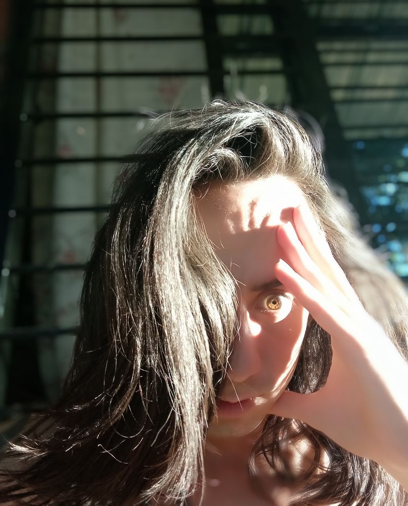 Observando lo intimidante.