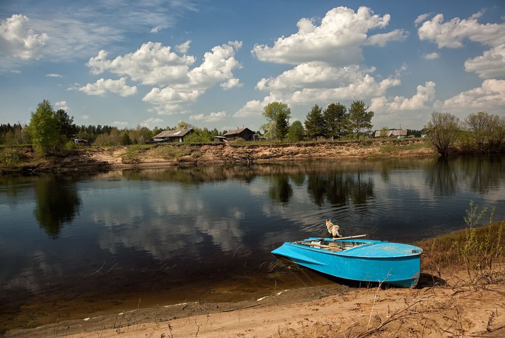 Деревенский пейзаж