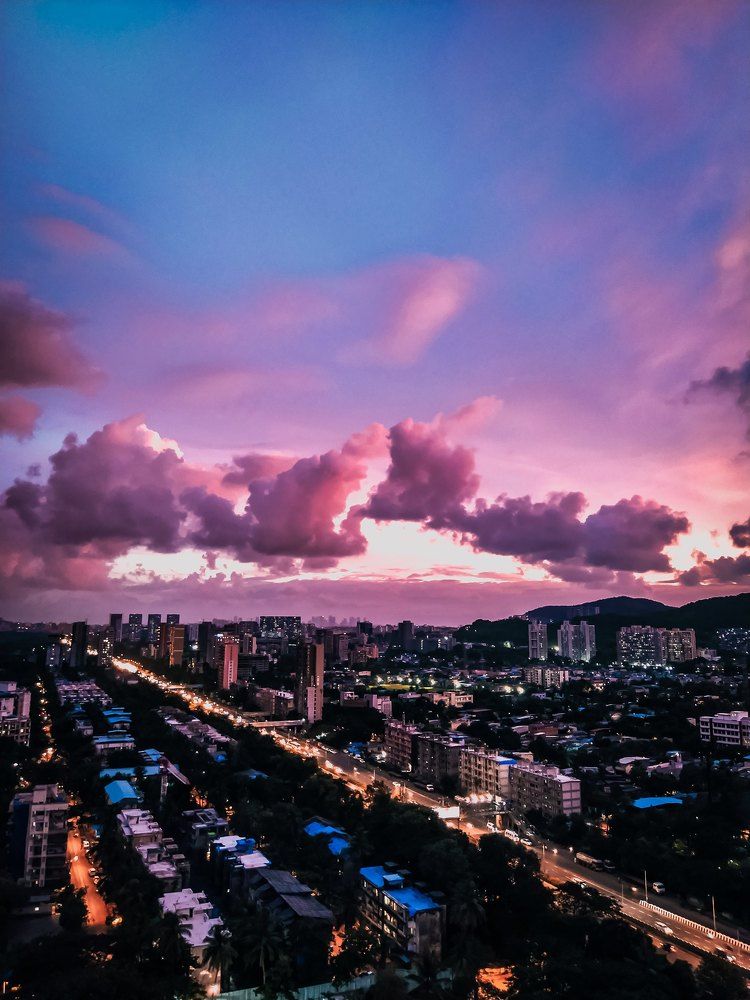Sunset after Strom