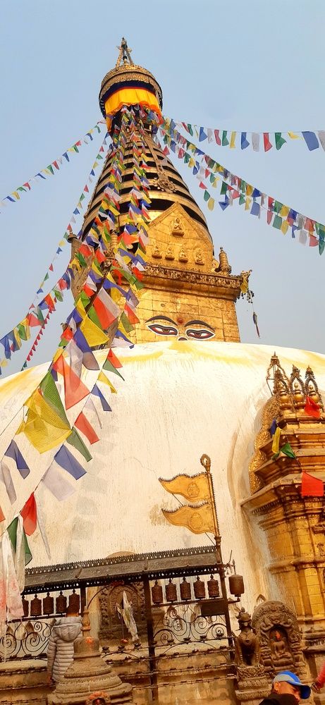 Budhha eyes Temple Kathmandu