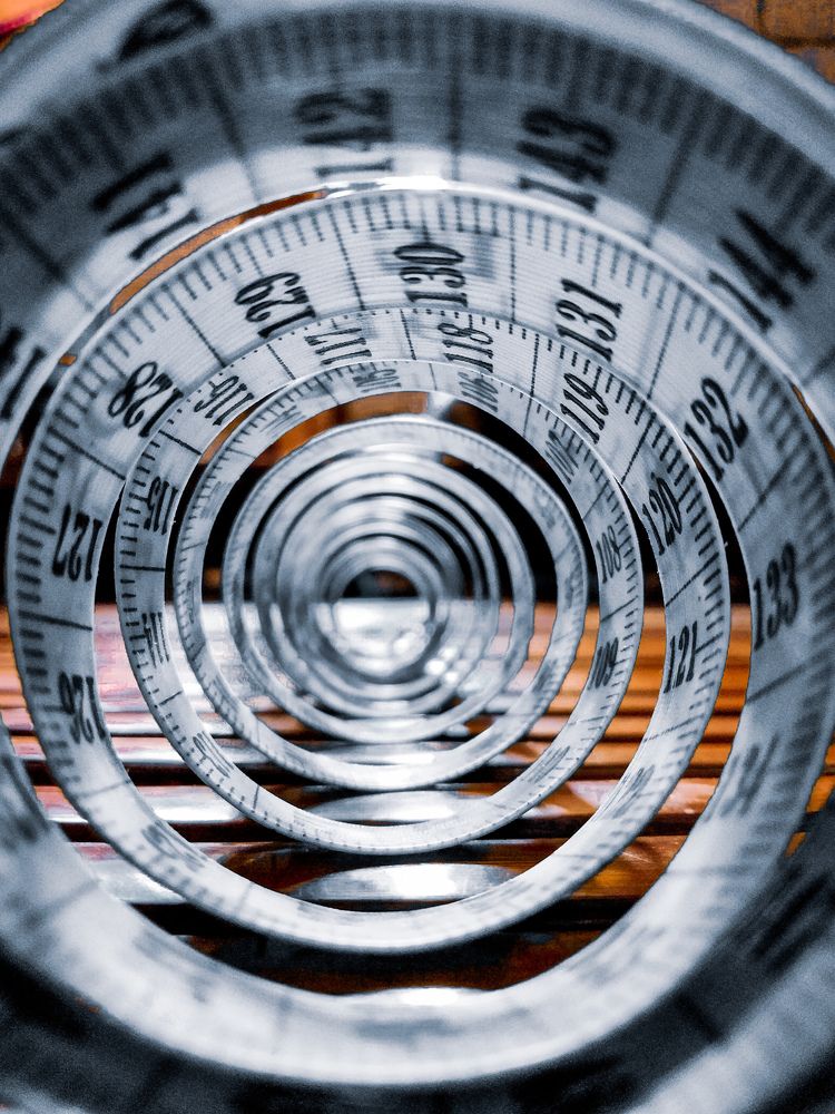Swirl of the Tape Measure