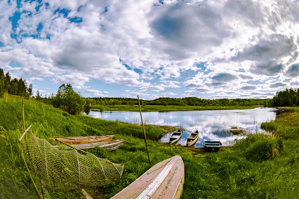 После рыбалки