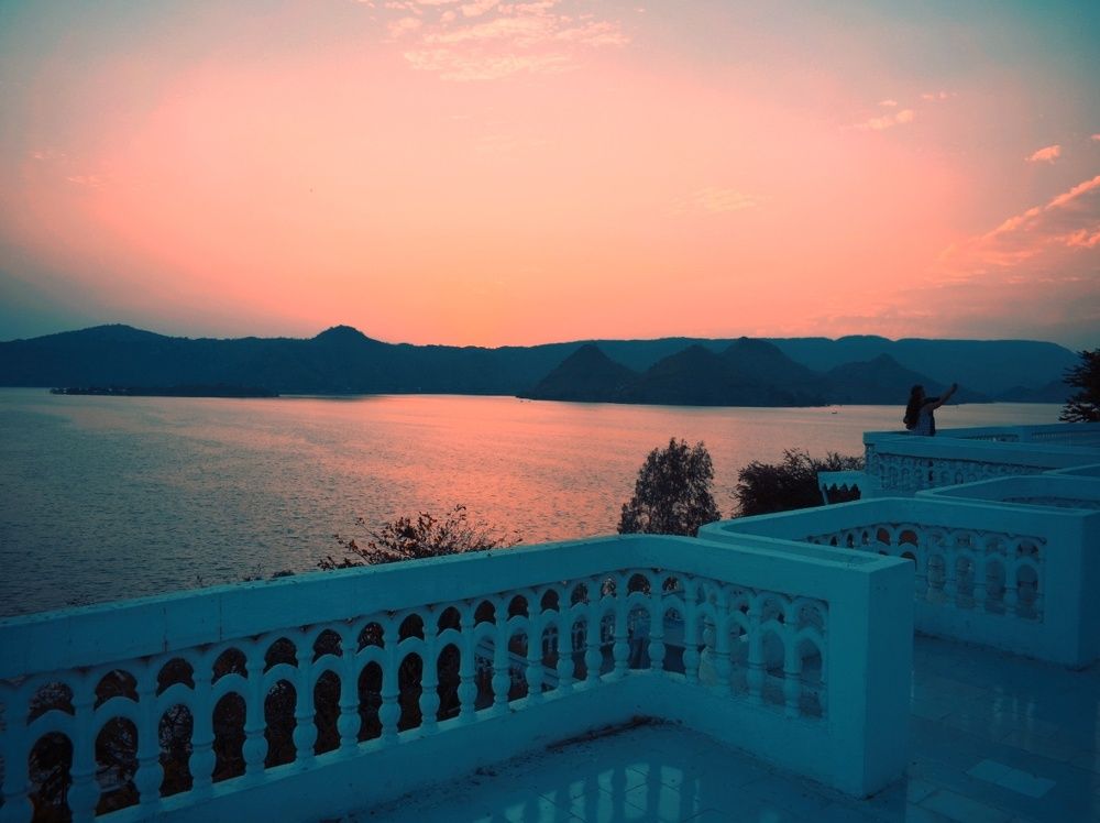 Sunset - Jaisamand Island Resort