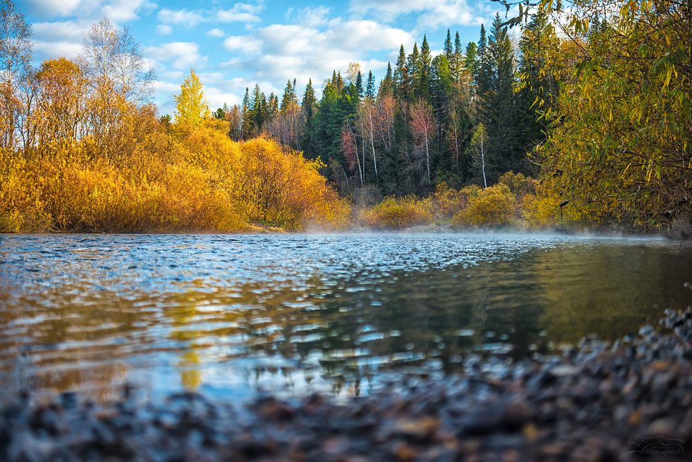 Рассвет на реке Барзас