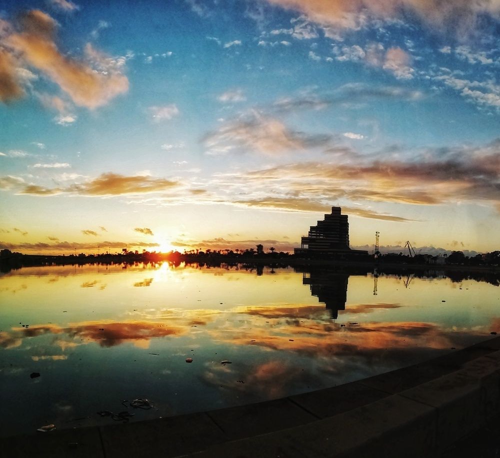 غروب الشمس SuN SeT.. مدينة بنغازي_ليبيا