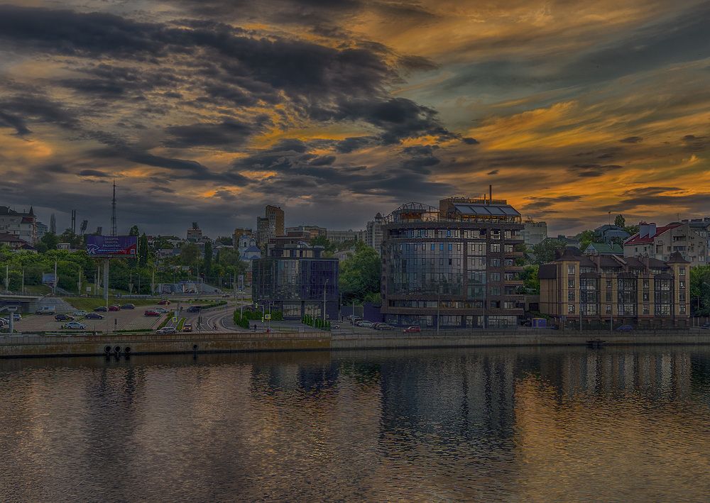 Воронеж на закате