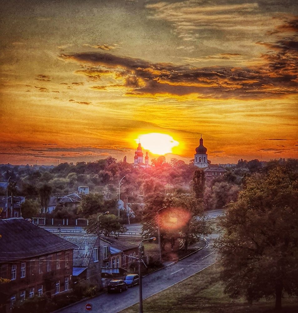 Чернигов на закате