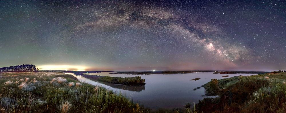 Летняя ночь над Обью