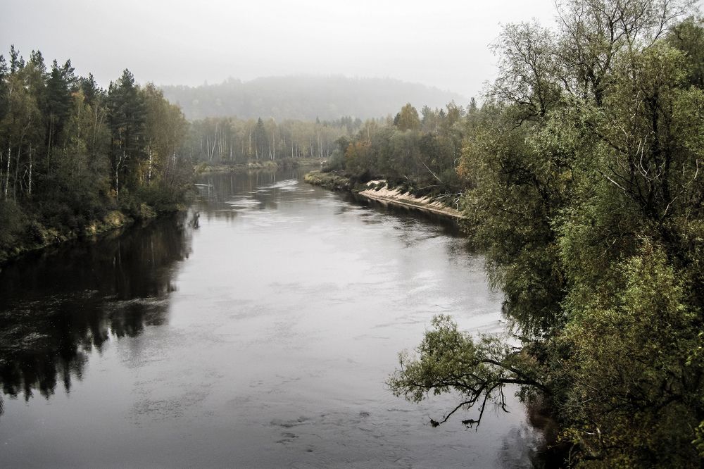 The Gauja River, Sigulda, Latvia