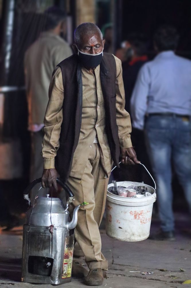 Warm tea during pandemic time