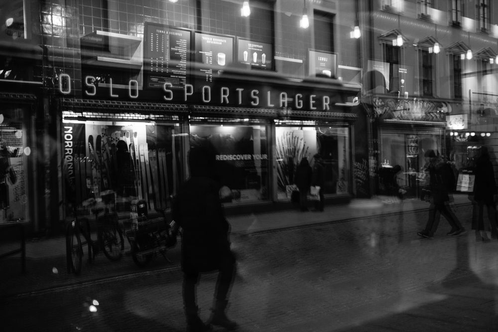 reflection street Oslo