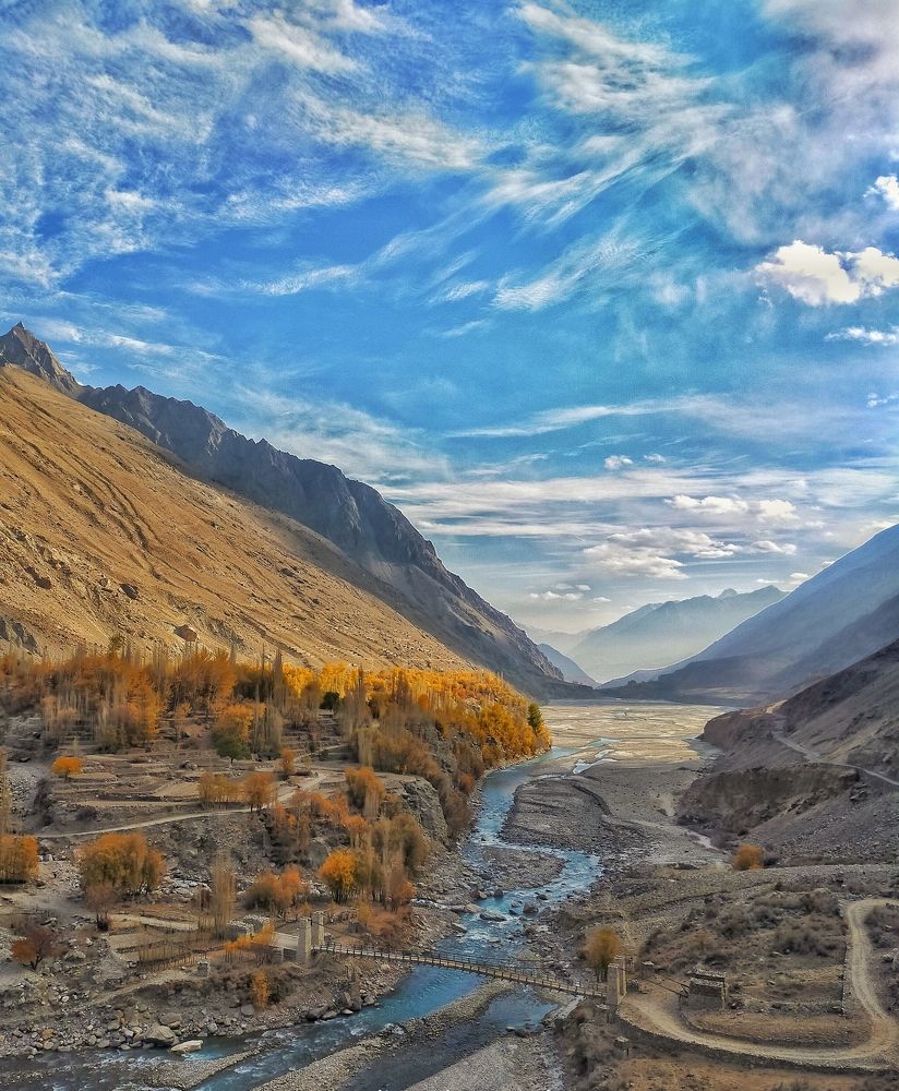 Autumn life in Karakorum