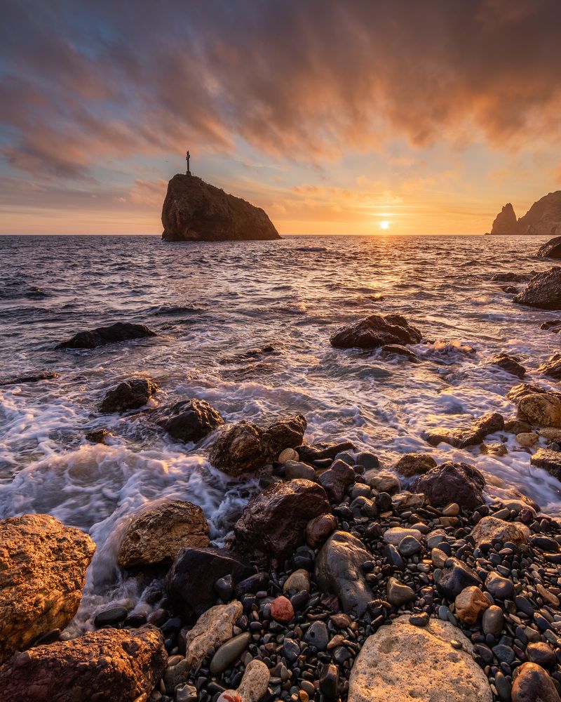 Закат на Яшмовом пляже