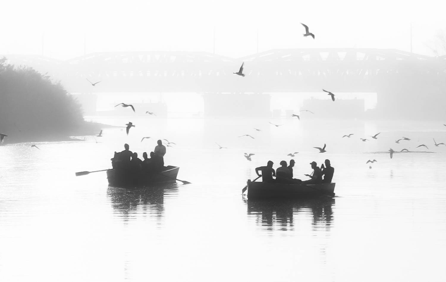 We are all sailing.