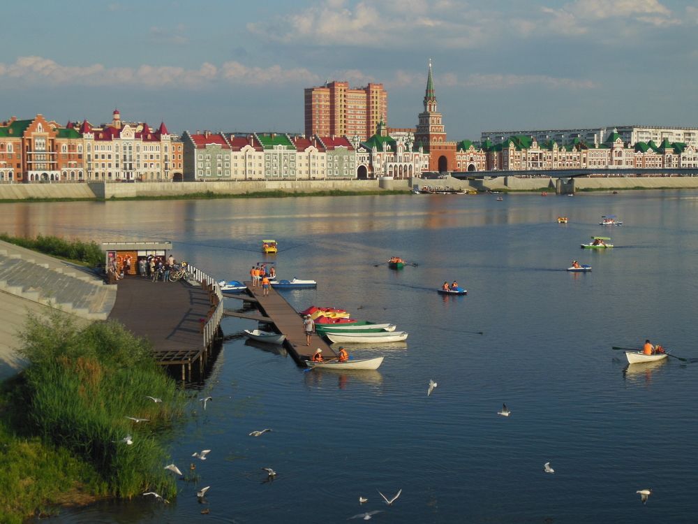 Йошкар-Ола. Река Малая Кокшага.