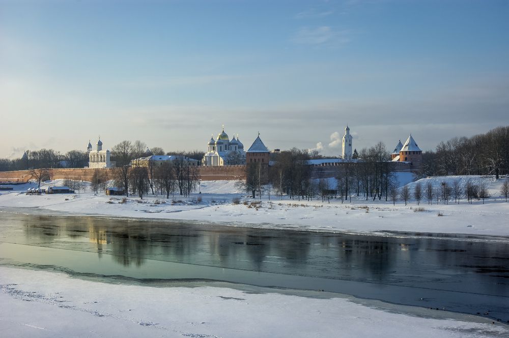 Великий Новгород река Волхов
