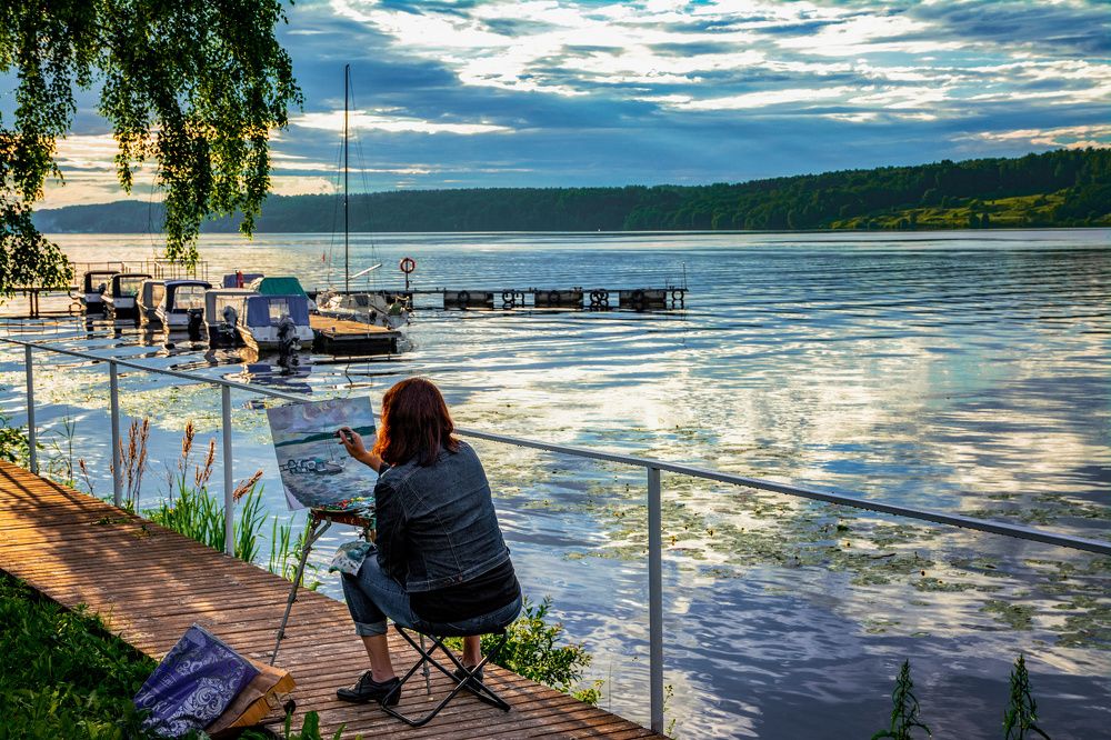 Ах. река, река, река...