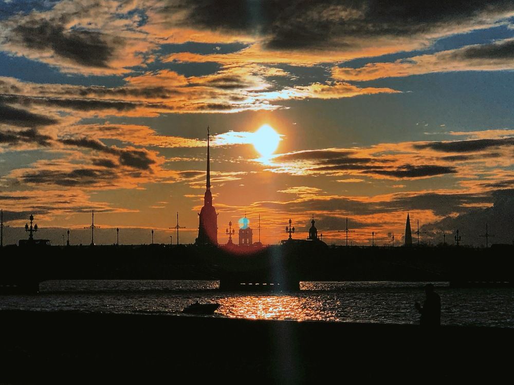 Величавые Петербургские закаты